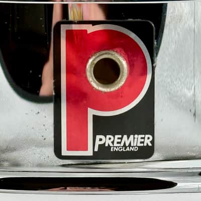 Premier 14” x 6.5” 1026 Snare Drum 1984-1986 - Chrome image 2