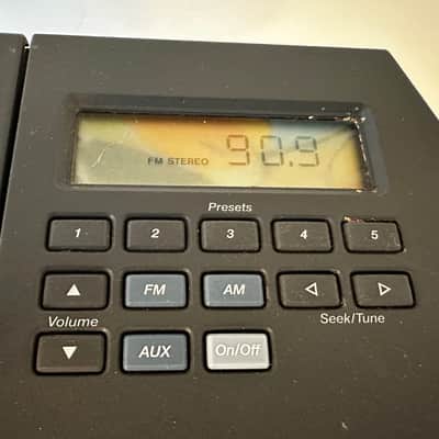 Acoustic Wave Music System II WITH REMOTE, late 90s - Graphite Gray image 4