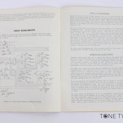 PAIA 8750A Proteus Voice Card Service Manual Schematic 1 VINTAGE SYNTH DEALER image 3