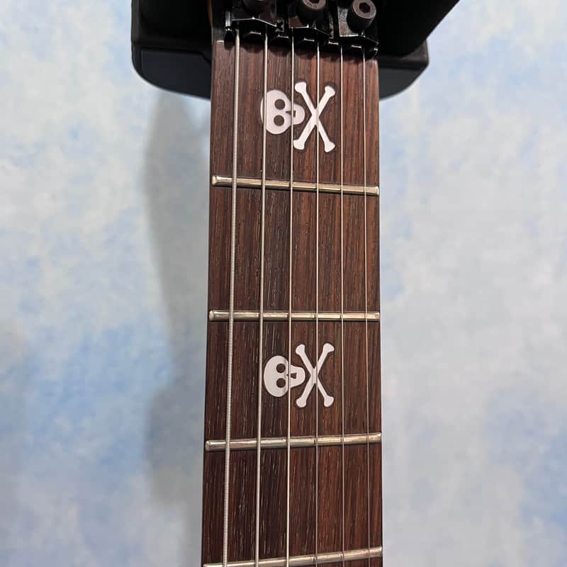 Edwards ESP E-AS-105SM 2000s Black Crying Star Anchang Made in