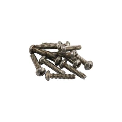 Fender Road Worn Pickup & Switch Mounting Screws Pack of 12 (Aged/Relic Nickel)