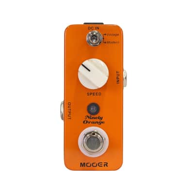 Mooer 'Ninety Orange' Phaser Micro Guitar Effects Pedal image 1