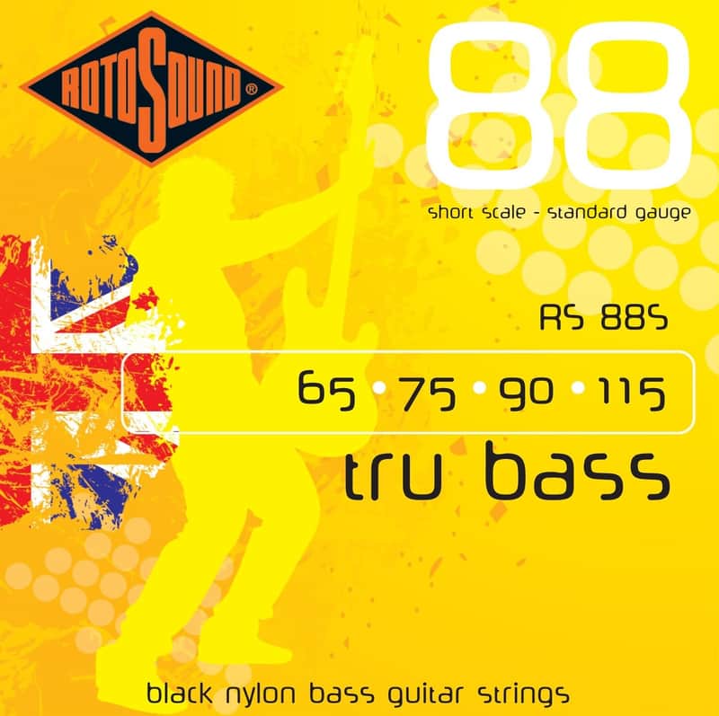 Rotosound RS88LD Tru Bass 88 Nylon Tapewound Electric Bass Strings - Standard (65 - 115) image 1