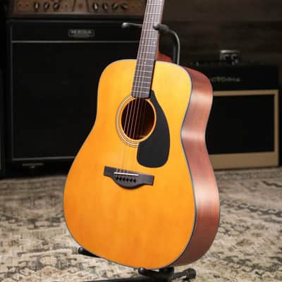 Yamaha FG3 Red Label Acoustic Guitar - Vintage Natural with Gig Bag image 12