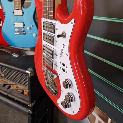 Rapier 44 Fiesta Red Electric Guitar image 5