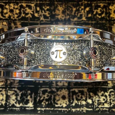 DW 3.14" x 14" Collector's Series Maple Pi Snare Drum - Black Galaxy w/ Chrome Hardware image 1