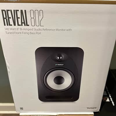 Tannoy Reveal 802 Powered Monitor (Pair) 2010s - Black image 1