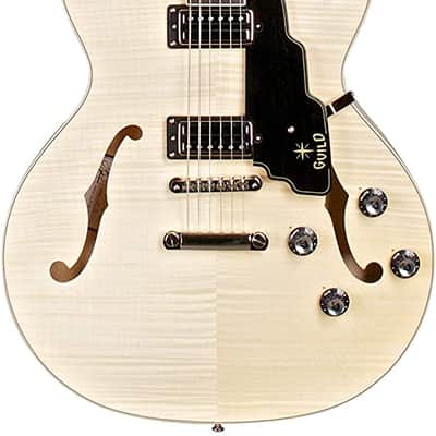 Guild Starfire IV ST Semi Hollow Body Electric Guitar - Flamed Maple - with Case image 1