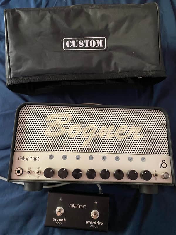 Bogner Atma 3-Channel 18-Watt Guitar Amp Head 2010s - Black with Aluminum Front image 1
