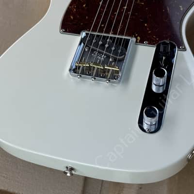 2023 Fender Custom Shop - 61 Tele NOS MBD - Olympic White - ID 5702 image 3