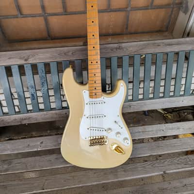 Fender Stratocaster Mary Kaye 1990 AVRI White image 3