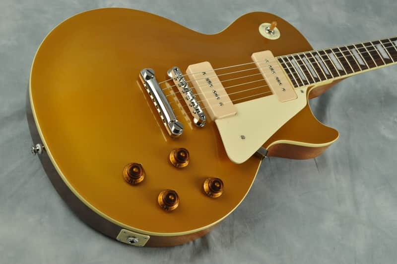 Tokai LS132 P90 Love Rock (Japan) Gold Top | Reverb
