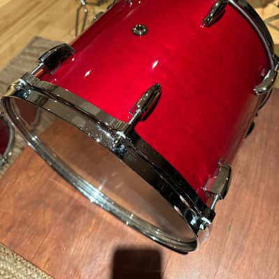 12x14 Pearl Pearlmaster mmx 90’s - Sequoia Red image 2
