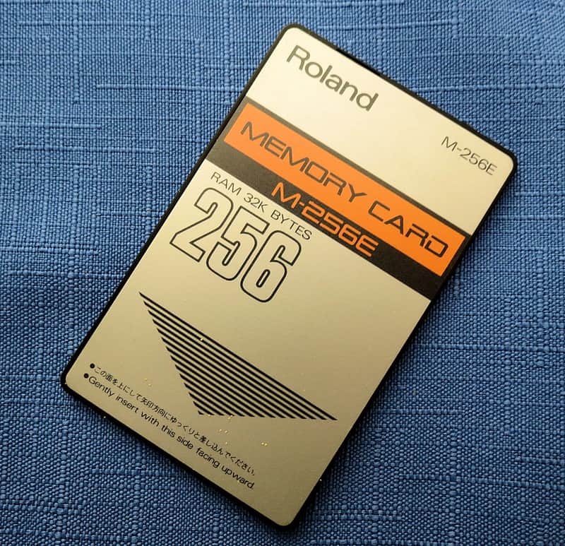Roland M-256E RAM Memory Card image 1