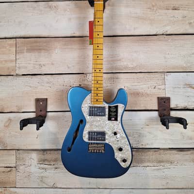 Fender American Vintage II 1972 Telecaster Thinline, Maple Fingerboard, Lake Placid Blue image 1
