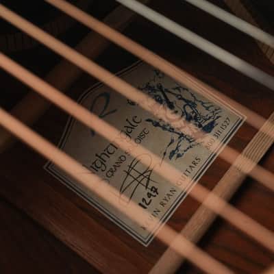 Kevin Ryan Nightingale Cocobolo Glacier Sitka Spruce 25th Anniversary image 11
