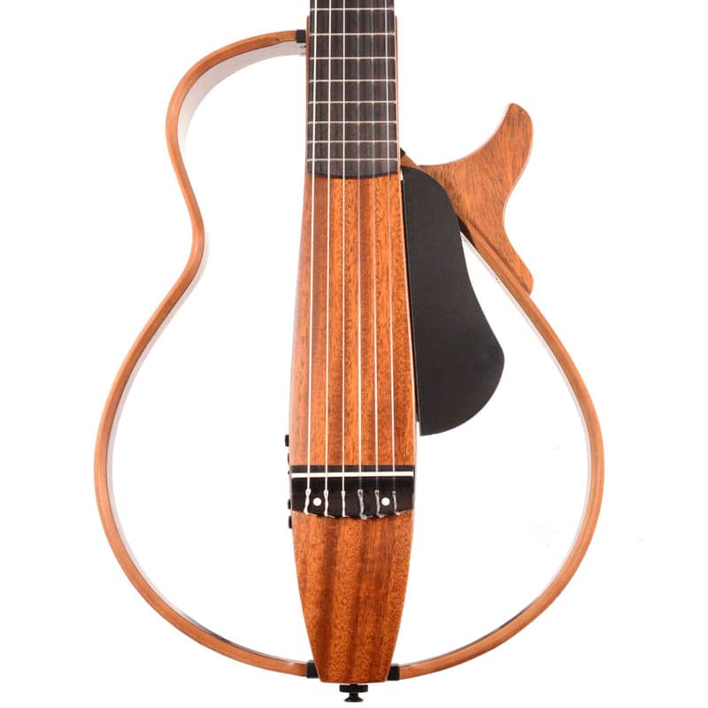 Yamaha SLG200 Nylon String SILENT Guitar w/Bag - Natural image 1