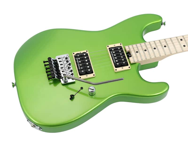 Charvel Custom Shop San Dimas GOTM Lime Green Metallic image 1