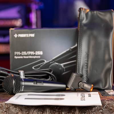Phenyx Pro PM-25S Dynamic Instrument Microphone – XLR – Mint with Box image 6