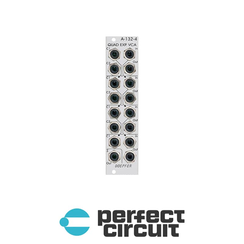 Doepfer A-132-4 Quad Exponential VCA / Mixer image 1