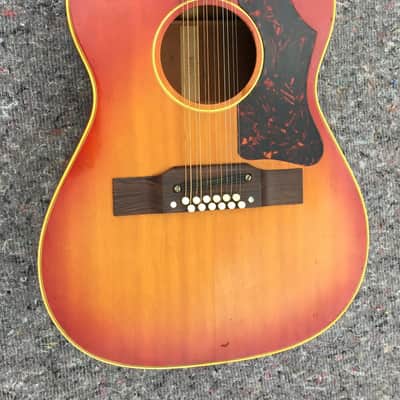 Gibson B25-12 1963 - Cherry Sunburst - Super! image 3