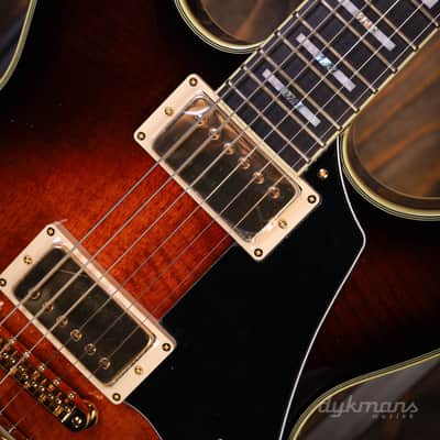 Immagine Ibanez John Scofield JSM100 Vintage Sunburst - 5
