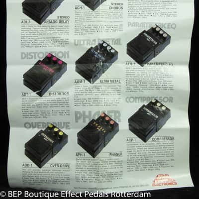 Aria AOD-1 Overdrive Big Foot Series s/n 245208 mid 80's Japan image 10