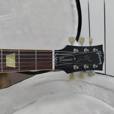 2008 Gibson Les Paul Classic 1960 Reissue Ebony w/OHSC image 4