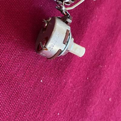 Set 1976 Fender Mustang Jazz Musicmaster bass pots harness jack image 2