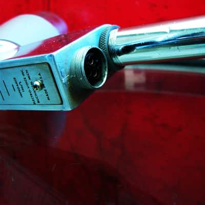 Vintage 1960's Electro-Voice 641 Omnidirectional Dynamic Microphone w Atlas DS-2 model desk stand display prop repair 638 image 15