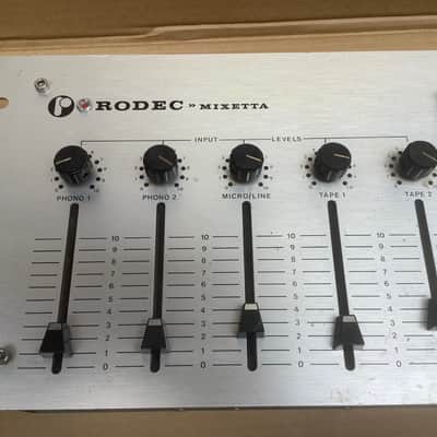 Rodec Mixetta vintage audio mixer image 7