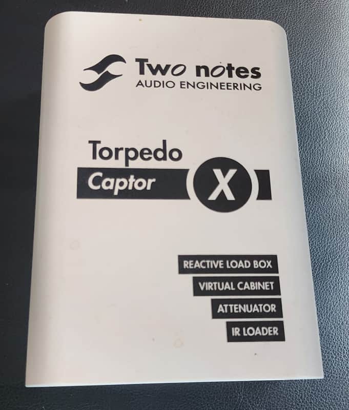 Two Notes Torpedo Captor X 8ohm Stereo Reactive Load Box / Attenuator 2020 - White image 1