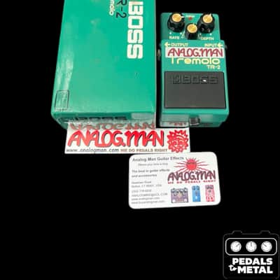 Analogman Boss TR-2 Tremolo with Mod 2010s - Green - X6906 image 1