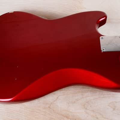 Fender Classic '70s Mustang MIJ 2016 Candy Apple Red Japan w/ Matching Headstock w/ Bag image 9