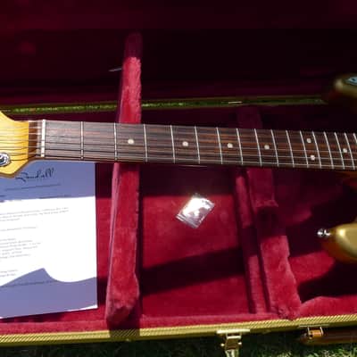 Randall Randocaster in Aztec Gold Featuring Warmoth, Fralin and Fender Premium Parts image 4