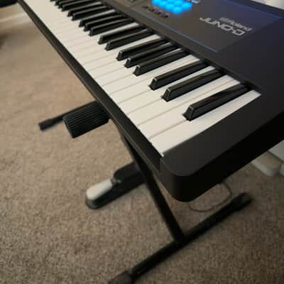 Roland JUNO-D7 76-Key Synthesizer 2024 - Present - Black image 1