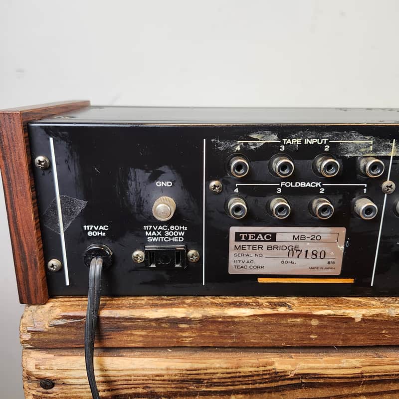 TEAC MB-20 VU Meter Bridge (Pair) - Vintage | Reverb