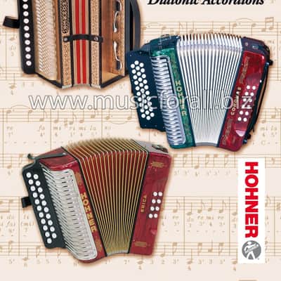 NEW Hohner Xtreme Corona III 5 Switch Acordeon Accordion GCF Black - Discontinued - COLLECTORS ITEM image 5