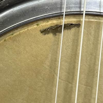 Werco Dixie Uke Banjo Ukulele Banjolele Soprano Steel Body Vintage 1950s image 5