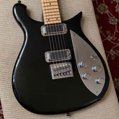 Rickenbacker 650C Colorado Jetglo 2001 w/ OHSC - Maple Fretboard image 2
