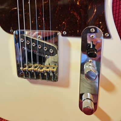 Mint G&L Will Ray signed USA made ASAT Classic Telecaster 2007 - Cream image 8