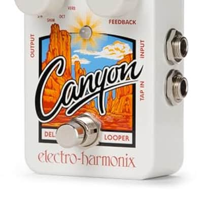 Electro-Harmonix Canyon Delay and Looper Guitar Effects Pedal image 4