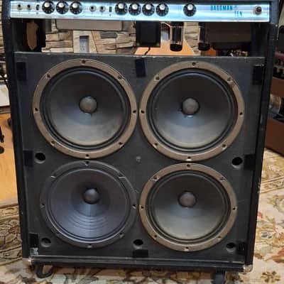 Fender Bassman Ten 2-Channel 50-Watt 4x10" Guitar Combo 1972 - 1976 - Silverface image 5