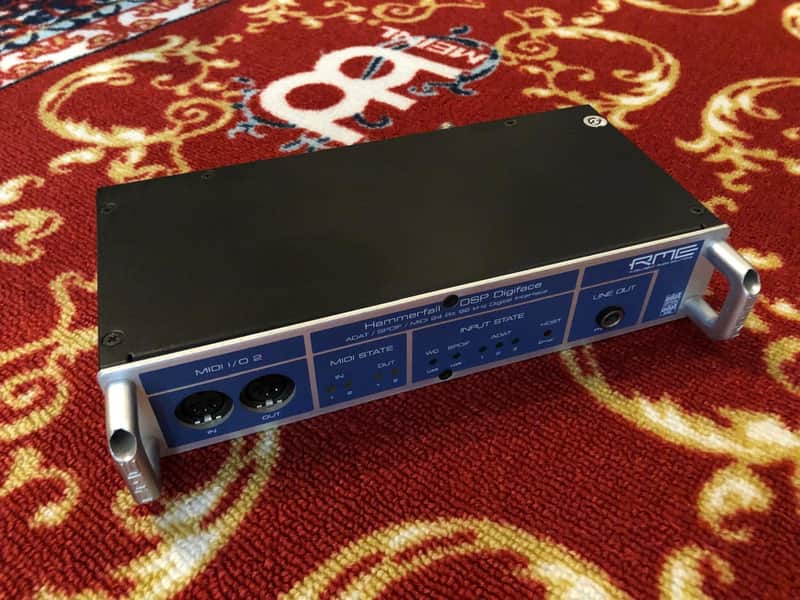 RME Hammerfall DSP Digiface Digital I/O For HDSP Cards 2010s - Blue image 1