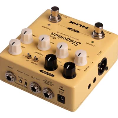 NuX NAP-5 Stageman Floor Acoustic Preamp Pedal with FX and Phrase Looper image 4