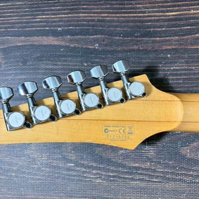 2012 Ibanez Prestige RG2560-MZEX Neck Abyss Blue Burst Maple Fingerboard Made in Japan image 15