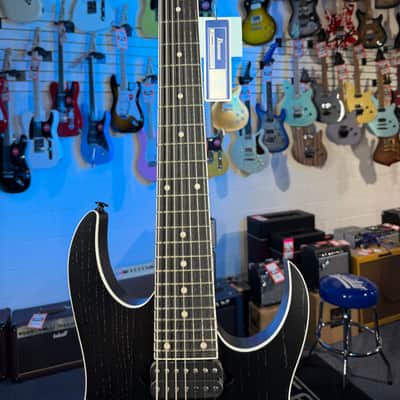Ibanez Prestige RGR762AH 7-string Electric Guitar - Weathered Black, w/ Case, Free Plek! 870 image 5