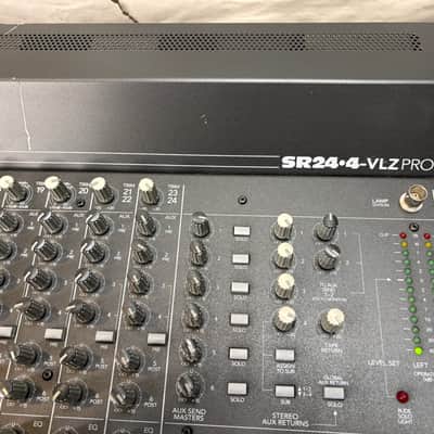 Mackie SR 24-4 VLZ Pro 24x4x2 4-Bus Mixing Console Mixer PA DJ audio image 2