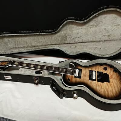 Dean Thoroughbred Select Floyd electric GUITAR Quilt Maple Natural Black Burst NEW w/ FREE Case TB SEL F QM NBST image 1