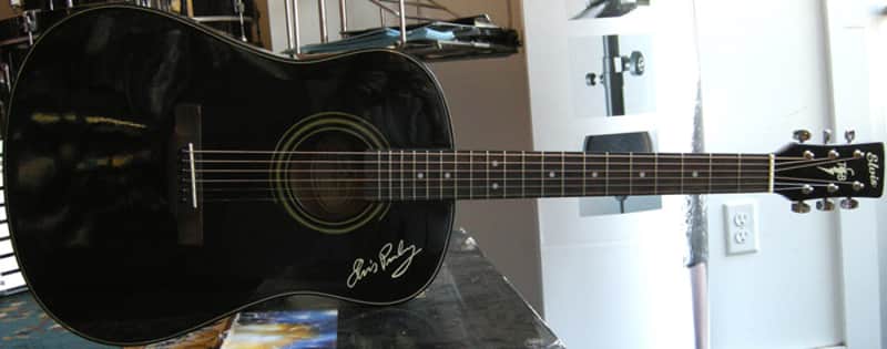 1996 Epiphone Elvis TCB EE-101 Limited Edition Gloss Black Finish
